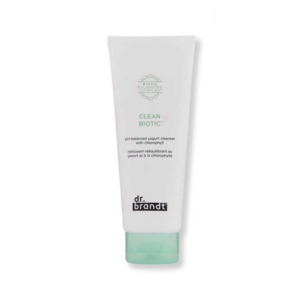 Dr. Brandt Clean Biotic pH-Balanced Yogurt Cleanser with Chlorophyll 3.5 oz NIB
